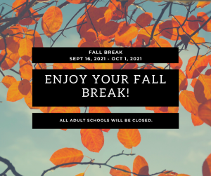 Fall break poster