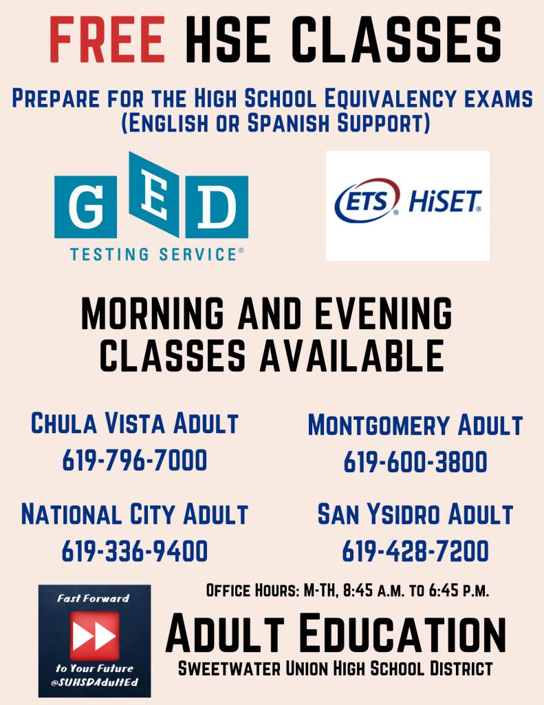 HSE Flyer with all school information